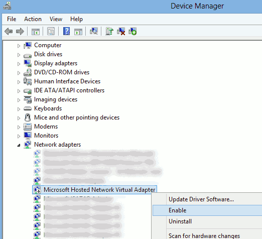 Microsoft Hosted Network Virtual Adapter Driver